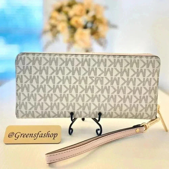 Michael kors large continental wallet vanilla - Picture 2 of 5